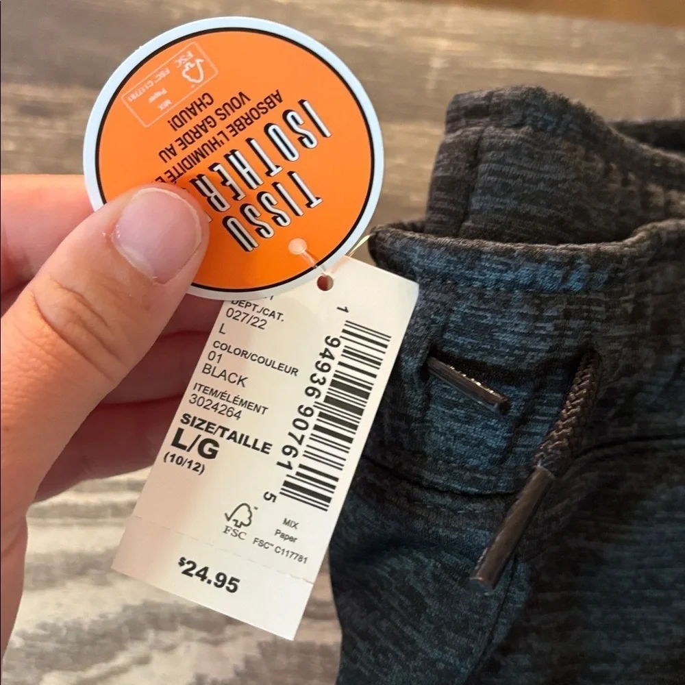 Athletic Kids Grayish Bluish Joggers